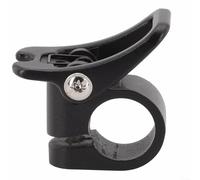 Gdfnmogo Crochet et boucle pliables pour trottinette électrique 21,6 cm pour modèles compatibles 1S Pro, anneau de suspension en alliage d'aluminium avec sonnette (A a une rainure en U)