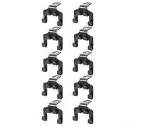 Gdfnmogo Crochet pour appuie-tête de voiture pour siège de véhicule - Support de sac à main en métal robuste et cintre de rangement, organiseur de voiture multifonction pour sacs, épicier (10 pièces)