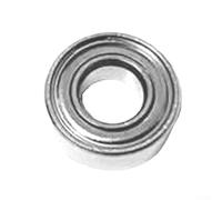 Gdfnmogo DAIWA PD106/PR100 Ensemble de bobines de moulinet et de couvercle latéral en acier inoxydable avec billes noires, résistant à l'eau salée (roulement à bobine)