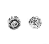 Gdfnmogo DAIWA PD106/PR100 Ensemble de bobines de moulinet et de couvercle latéral en acier inoxydable avec billes noires, résistant à l'eau salée (bobine + couvercle latéral)