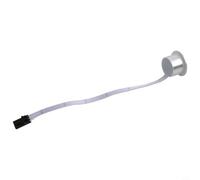 Gdfnmogo Détecteur de mouvement PIR avec câble d'extension de 5 m pour contrôleur de lumière LED d'escalier, interrupteur à induction corps humain 12 V/24 V, portée de détection (1 x capteur 1XCable)