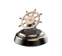 Gdfnmogo Diffuseur solaire de voiture pour intérieur de véhicule avec ventilateur turbo et extraits naturels de plantes, machine aromatique parfumée alimentée par la lumière du soleil (A)