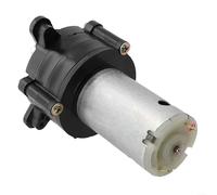 Gdfnmogo Dynamo à main avec boîtier en acier inoxydable et PVC, sortie 5 V-24 V, moteur haute efficacité 20 W 1500 mA pour expérience, enseignement, noir et argent