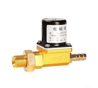 Gdfnmogo Électrovanne de machine à souder en laiton, conception bidirectionnelle à deux positions, haut débit pour gaz argon ou CO₂, options de tension AC/DC, applications industrielles (AC220V)