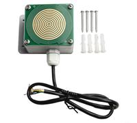 Gdfnmogo Émetteur de capteur de pluie et de neige avec fonction de chauffage, pour sortie RS485 pour détection de météo, étanchéité IP65, utilisation en extérieur, utilisation en extérieur, plage de