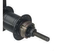 Gdfnmogo Engrenage 36 trous arrière compatible avec roue libre arrière fixe 18T avec pédale de frein moyeu vélos en acier inoxydable pour moyeu de frein en acier roue libre simple S (noir 32 trous)