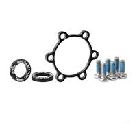 Gdfnmogo Ensemble d'adaptateurs de moyeu de 15 x 100 mm à 110 mm avant et conversion arrière de 12 x 142 mm à 148 mm, alliage d'aluminium pour une compatibilité accrue, performance durable (3 mm)