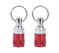 Gdfnmogo Ensemble de porte-embouts de tournevis à tige SDS, 2 adaptateurs de foret en métal avec design à changement rapide et attache porte-clés pour plus de commodité (B)