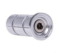 Gdfnmogo Extenseur de compression pour casque de vélo avec capuchon supérieur et boulon, en alliage d'aluminium et en acier inoxydable pour 1-1/8" 28,6 mm (50 mm)