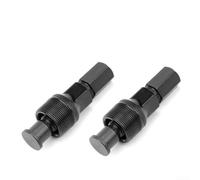 Gdfnmogo Extracteur de manivelle de vélo pour enlever le plateau et l'axe de pédalier avec construction en acier forgé à froid compact 70 x 21 mm léger 101 g pour VTT et vélo de route (noir)