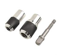 Gdfnmogo Extracteur de robinet et douilles, outil de serrage réglable avec adaptateur de mandrin, tournevis de robinet en acier traité thermiquement pour cliquet ou main de 3/8" (C)
