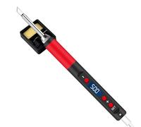 Gdfnmogo Fer à souder USB avec affichage numérique LED, stylo à souder portable 9 V pour circuit imprimé, comprend 5 embouts et kit d'accessoires (1)
