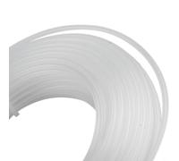 Gdfnmogo Fil de rechange en nylon pour débroussailleuse - 20 m - 1,6 mm et 2,0 mm - Transparent - Compatible avec les débroussailleuses de jardin et (2,0 mm)