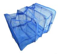 Gdfnmogo Filet de séchage pliable à 3 couches pour le camping et la cuisine, séchoir à légumes suspendu avec cadre en acier, 35 à 50 cm au choix (40 x 40 x 65 cm)