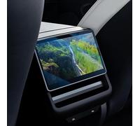 Gdfnmogo Film de protection en verre trempé pour Model Y Juniper 2025 - Écran de contrôle de la température arrière - Dureté 9H, transmission de la lumière 98 %, anti-traces de doigts, rayures et