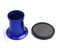 Gdfnmogo Filtre à air en alliage d'aluminium pour carburateurs de moto de 24 mm à 30 mm, tasse de filtre 55 × 75 mm compatible avec et pour les modèles ATV (bleu)