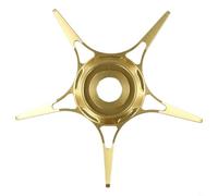 Gdfnmogo Five Star Clé à décharger pour Daiwa Steez TATULA ALPHAS ZILLION Series Outil de réparation de moulinet de pêche en alliage d'aluminium 65 mm, squelette gravé (65 mm)