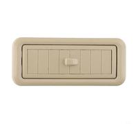 Gdfnmogo For Land For Cruiser LC150 Grille d'aération intérieure de toit de voiture, sortie de contrôle de la température, matériau ABS, options beige/gris, compatibilité directe (BEIGE)