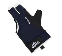 Gdfnmogo Gant de billard main gauche pour snooker et piscine | Design ouvert à trois doigts | Paume en silicone antidérapante | Ajustement confortable | Réglable (D)