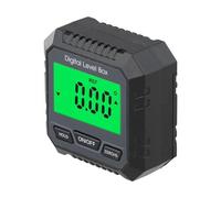 Gdfnmogo Goniomètre numérique avec rétroéclairage et deux modes de mesure pour des angles précis dans le travail du bois et la construction