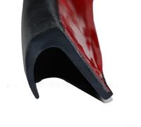 Gdfnmogo Gouttière de pluie pour camping-car, 1,27 cm de hauteur, rail d'égouttement en PVC en forme de J pour une dérivation efficace de l'eau, garantissant une protection durable contre les fuites