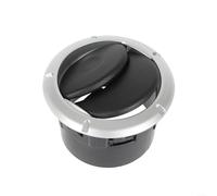 Gdfnmogo Grille d'aération pour tableau de bord, style chromé, OE 8200212480, composition en plastique, remplacement direct, compatible avec Duster Sandero et Master 3 Series