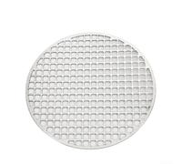 Gdfnmogo Grille de barbecue circulaire en acier inoxydable de 28 cm et 30 cm de diamètre pour camping, pique-nique, barbecue en plein air et utilisation de fête dans le jardin (30 cm)