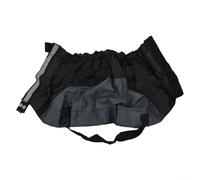 Gdfnmogo Guêtres de randonnée en nylon imperméables avec bandes réfléchissantes, protection contre le sable et les chevilles pour une utilisation dans le désert et les sentiers (noir)