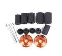 Gdfnmogo Guidon en alliage d'aluminium pour protection de guidon, pour guidon de vélo, compatible avec les vélos de montagne et de route, guidon de vélo