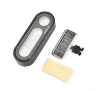 Gdfnmogo Horloge numérique LCD pour tableau de bord de voiture et thermomètre avec rétroéclairage LED, affichage 12/24 heures, plage de -20 °C à 50 °C, boîtier en ABS