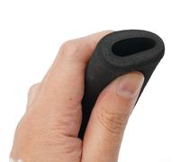 Gdfnmogo Housse de guidon en mousse pour poignées en éponge de vélo, ergonomique et confortable pour poignées de guidon de vélo avec absorption des chocs, design à coupe ajustée, Compat