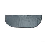 Gdfnmogo Housse de pluie transparente et imperméable pour sac à main, matériau réutilisable, pour randonnée et voyage, finition mate (taille S, noir)