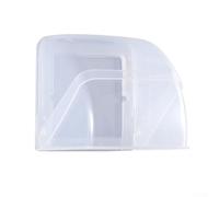 Gdfnmogo Housse de protection étanche pour IP67 Char Dust - Protection extérieure - Prise de charge - Boîtier PC résistant à l'eau (transparent)