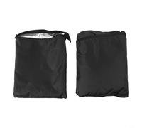 Gdfnmogo Housse d'étagère imperméable Oxford 420D avec fermeture éclair et poche de rangement pour étagères debout, étagères de rangement extérieures, cuisines, garages et entrepôts (76 x 35 x 157 cm)