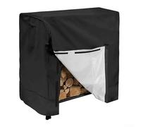 Gdfnmogo Housse pour abri de jardin pour extérieur - Tissu Oxford 210D avec cadre en bois robuste, imperméable et résistant aux intempéries, convient aux abris de jardin de 122 x 61 x 107 cm, noir