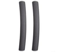 Gdfnmogo Housses de poignée de porte de réfrigérateur en cuir synthétique anti-rayures et lavables à enfiler pour réfrigérateur, four, lave-vaisselle (S-noir)