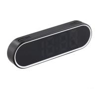 Gdfnmogo HUD Compteur de vitesse de voiture tête haute Affichage numérique de la vitesse pour véhicules, compatible avec voitures, bus, camions, scooters, construction ABS + PC, alimentation 5 V, noir