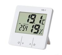 Gdfnmogo Hygromètre numérique d'intérieur avec grand écran - Hygromètre pour pièces -10 à 50°C et 20-90% pour moniteur d'humidité RH