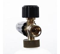 Gdfnmogo Injecteur de mousse de nettoyeur haute pression pour lance de lavage de voiture - Capacité de 1 l, pression maximale de 3200 psi, compatibilité filetage mâle M22, corps en nylon PA avec