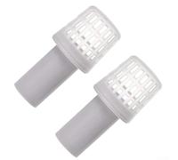Gdfnmogo Intex Lot de 2 chambres de filtration de rechange pour pompe de filtration à cartouche de 300/800 gallons, compatible avec système de filtration d'eau électrique pour piscine hors sol