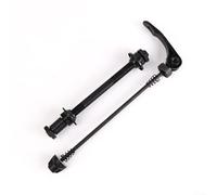 Gdfnmogo Jeu de brochettes à dégagement rapide - Essieux de moyeu de roue avant et arrière en fer, 14 cm arrière / 10,8 cm avant, arbre de 9,5 mm, déflecteur de perles de 2,5 cm, pour route et support