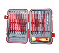 Gdfnmogo Jeu de tournevis isolés pour tournevis magnétique d'électricien avec pointes croisées - Kit d'outils de réparation interchangeables pour travaux électriques - 1 pièce