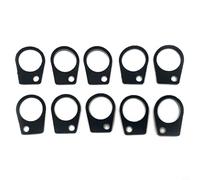 Gdfnmogo Joint de filtre à air en caoutchouc pour tronçonneuse à essence - Joint noir 22 mm compatible avec moteurs 45cc, 52cc et 58cc - Tondeuse à gazon et outil de jardin