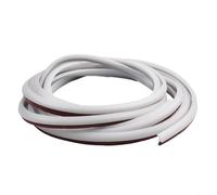 Gdfnmogo Joint d'étanchéité en caoutchouc EPDM en forme de T pour moulure de bande d'étanchéité automobile - 4 m de longueur, section transversale de 8 mm x 10 mm, ruban adhésif double face