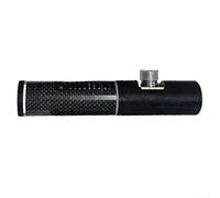 Gdfnmogo JPC-12 Base d'antenne portable à ondes courtes avec bande passante de 3 dB et construction en alliage d'aluminium pour les amateurs de radio, design compact de 16,5 x 3,2 cm, résistant à la