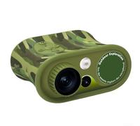 Gdfnmogo Jumelles de vision nocturne pour enfants avec écran LCD IPS de 2,4", zoom optique 4x et numérique 8x, LED infrarouge 850 nm 7 niveaux, portée de 150 à 200 m, 48 MP