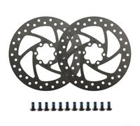 Gdfnmogo Kit 2 Disques 160mm pour VTT avec 12 Kit 2 Disques 160mm pour | Acier inoxydable pour robuste, diamètre 160mm, montage 6 trous, dissipation thermique optimale, freinage précis