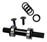 Gdfnmogo Kit Boîtier de Pédalier Vélo 19mm Acier Chromoly | Acier chromoly pour robuste, axe 19mm, transfert de pour puissance optimal, idéal pour le street