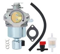 Gdfnmogo Kit carburateur pour tondeuse à gazon - Compatible avec moteurs HP 14,5 - 19,5 (p. ex. 21B807, 31P677, 331977) et LA100/LA105/D110/S100