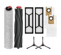 Gdfnmogo Kit d'accessoires pour S1 Pro S1 avec balais roulants, sacs à poussière et brosses latérales, pièces de rechange compatibles pour Home F (A)